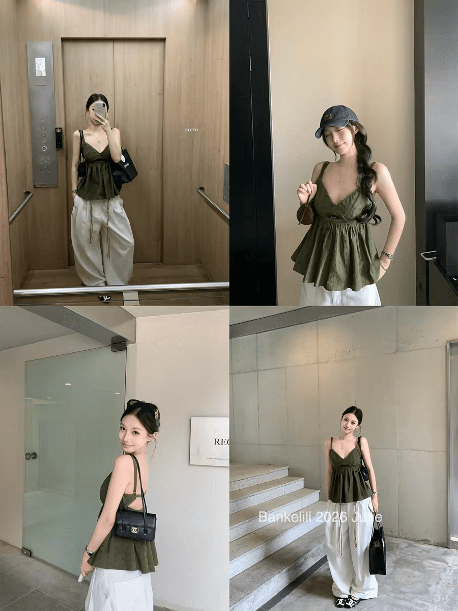 밤나무 코코아 bankelili 원 영어 유럽 니켈 레이스 슬립 한 마디 허리 수축 슬림해 보이는 드레스 상세 이미지 5