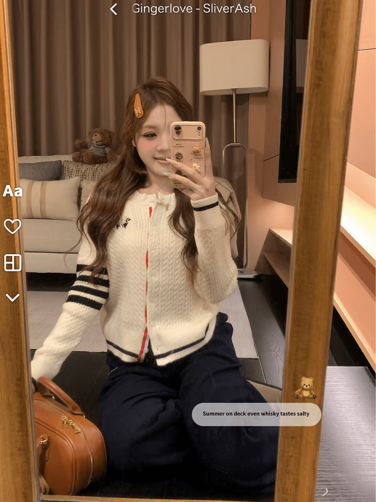 ddxz 저녁 어린이 한 부서 연령 감소 바람막이 문 襟 패치워크 색상 오픈 가디건 3개 바 라운드 넥 꽈배기 니트 스웨터 여성 코트 상세 이미지 5