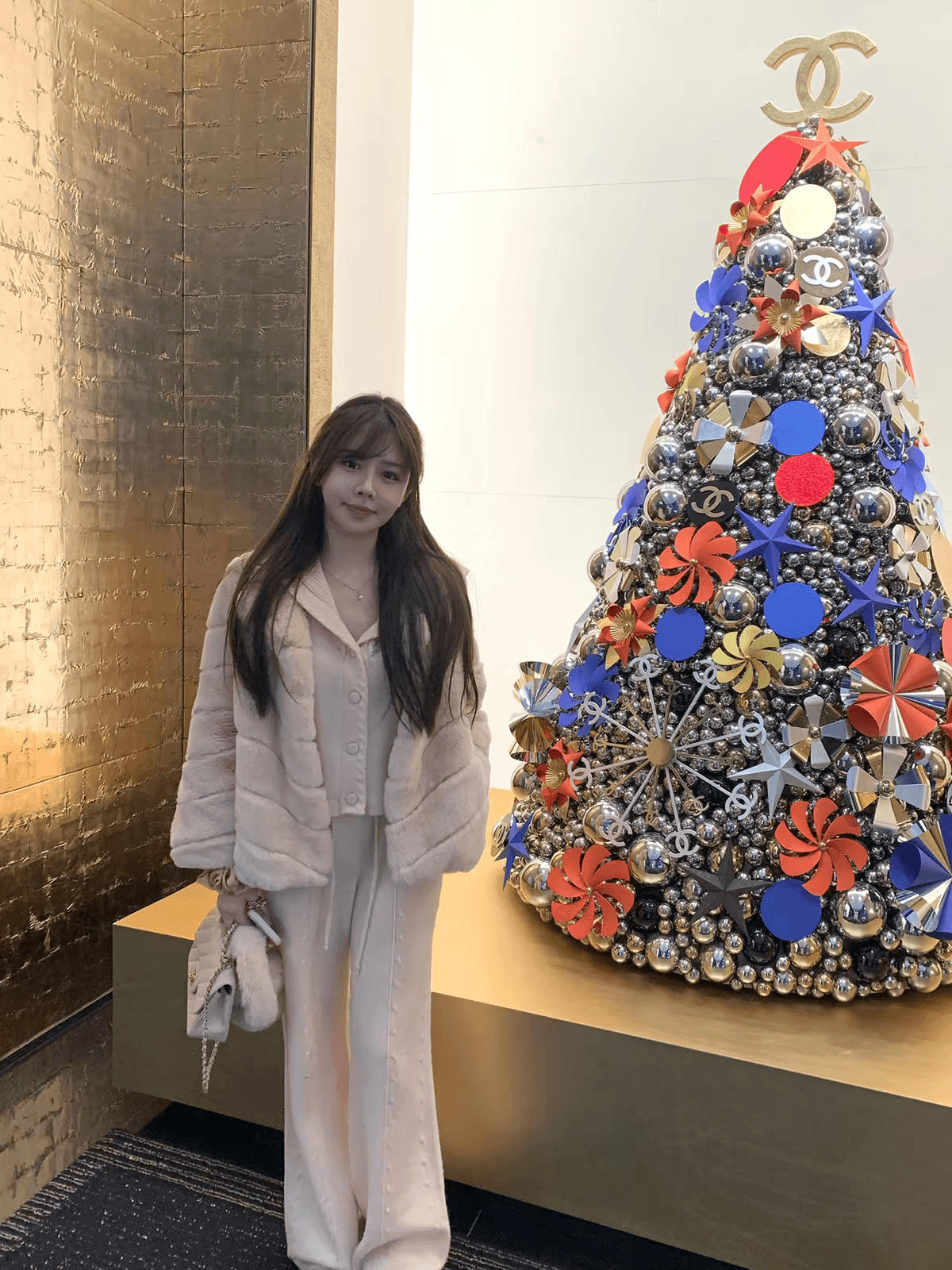 일레븐 소녀 lii 봄날 top 그룹 26 지점 꽈배기 해군 칼라 니트 오픈 가디건 세트 여성 상세 이미지 5