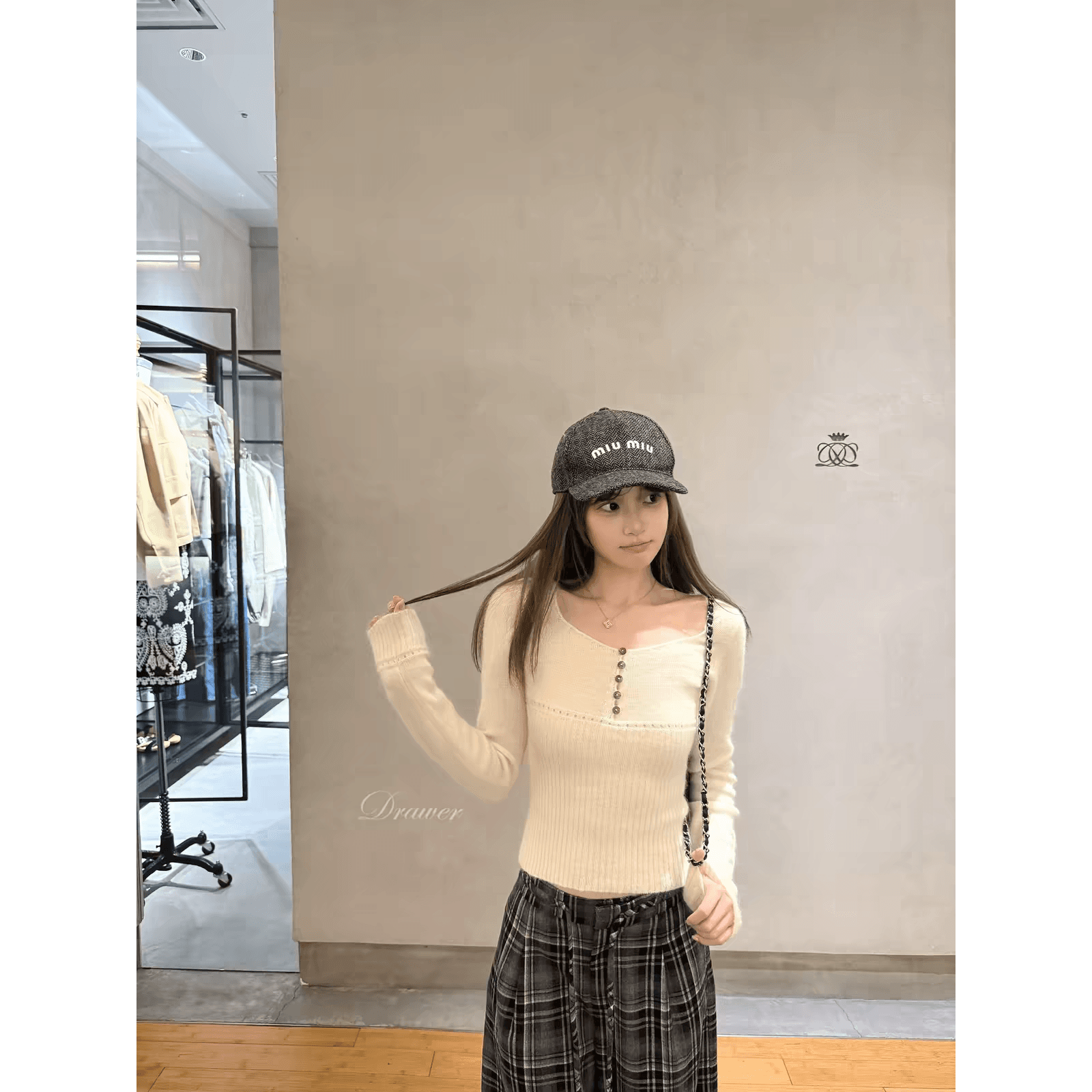 ceeyou 플러시 센스 양 낙타 털 양 구덩이 기사 예쁜 스웨터 겨울 인사이드 잡아라. 의류 몸매 가꾸기 니트 스웨터 화이트 이미지 5