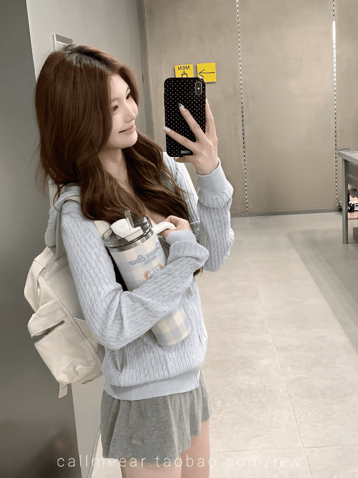 callmeear 후드 꽈배기 모직물 오픈 가디건 오픈 가디건 여성 조기 가을 루즈핏 지퍼 스웨터 코트