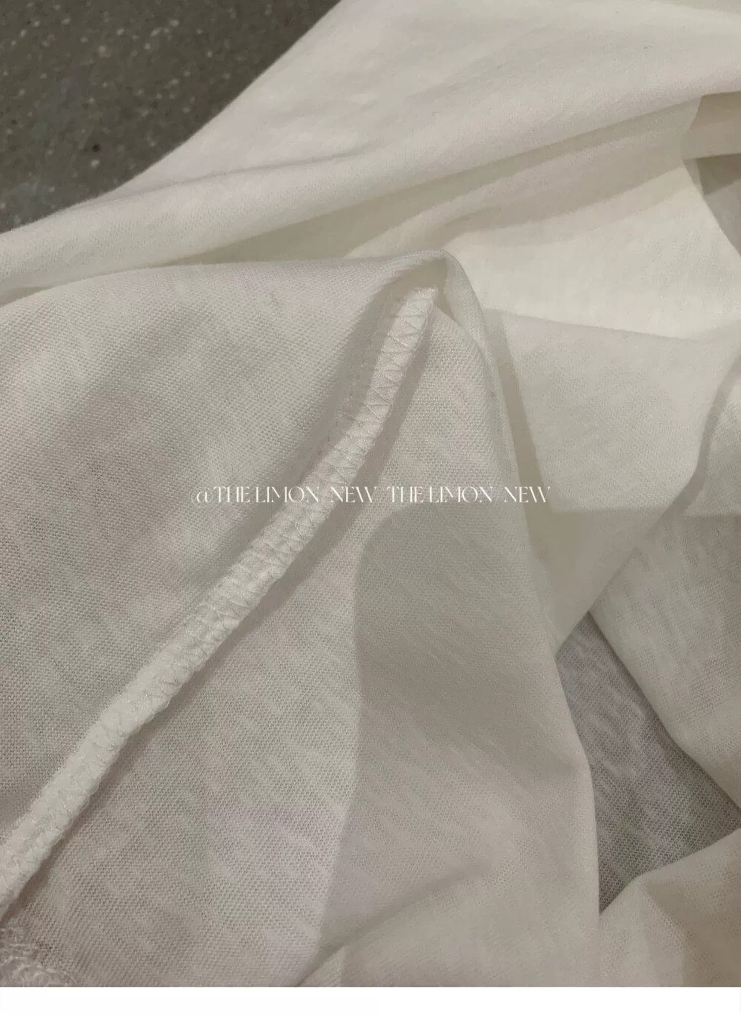 디자인 센스 프릴 회색 루즈핏 비스듬한 어깨 반팔 티셔츠 여성 여름 느긋한 순수한 욕망 오프숄더 오프숄더 맨위 상세 이미지 6