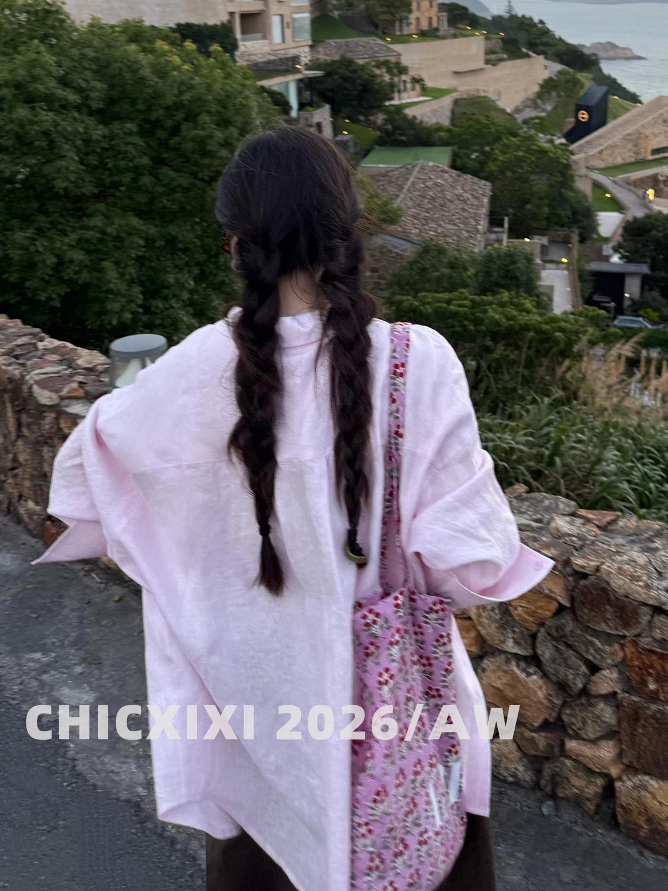 휴가 바람 핑크색 폴로 칼라 자외선 차단 여성 셔츠 여름 얇은 스타일 슬립 외부 가져 가라. 블라우스 셔츠 재킷 이미지 4