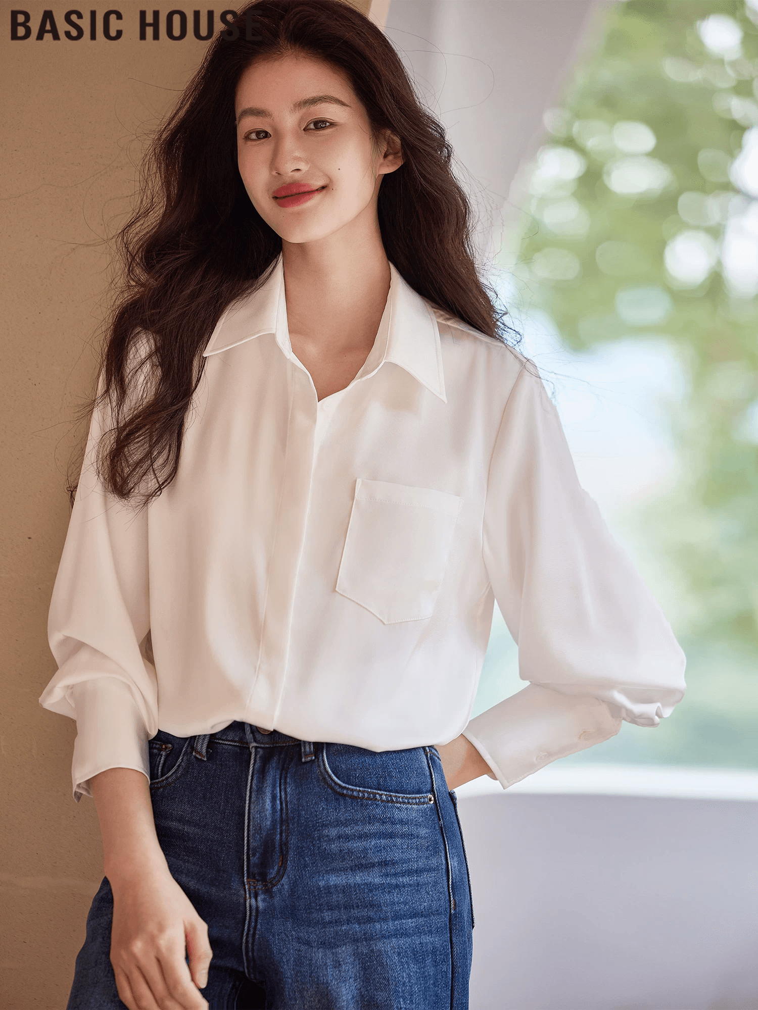 소매 셔츠 루즈핏 출퇴근 셔츠 여성 2026 가을 새로운 상세 이미지 4