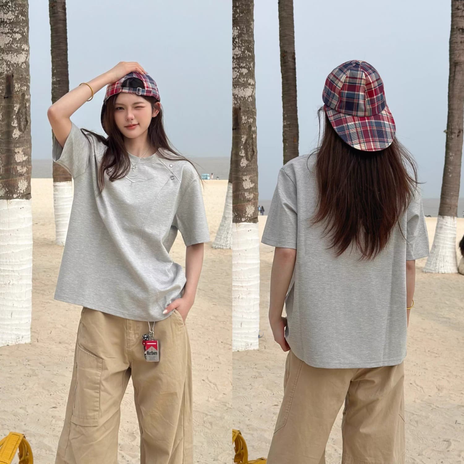 아메리칸 자수 반팔 티셔츠 남녀 여름 새로운 조수 브랜드 높음 거리 반소매 커플 청소년 무거운 캐주얼 맨위