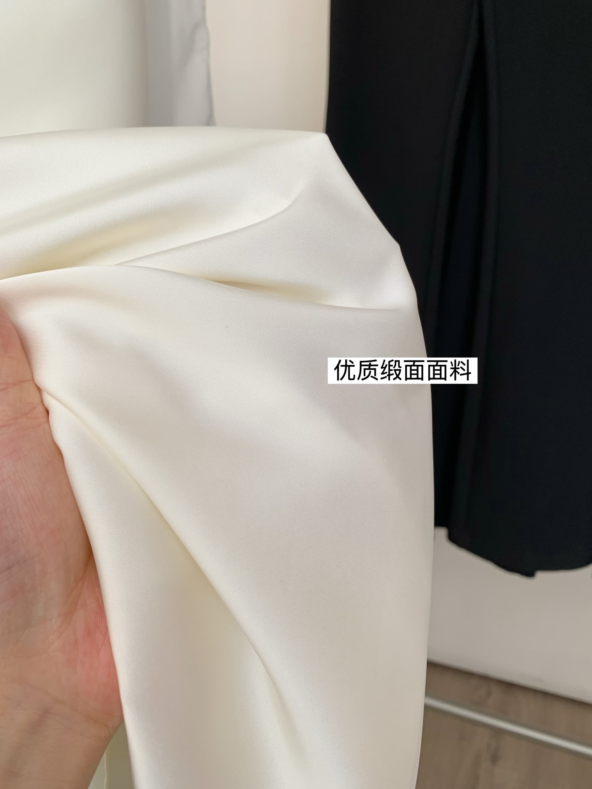 프랑스식 명문 여성 새틴 인어 꼬리 스커트 여성 여름 페이크 레이어드 슬립 고급 센스 타이트 스커트 드레스 이미지 4