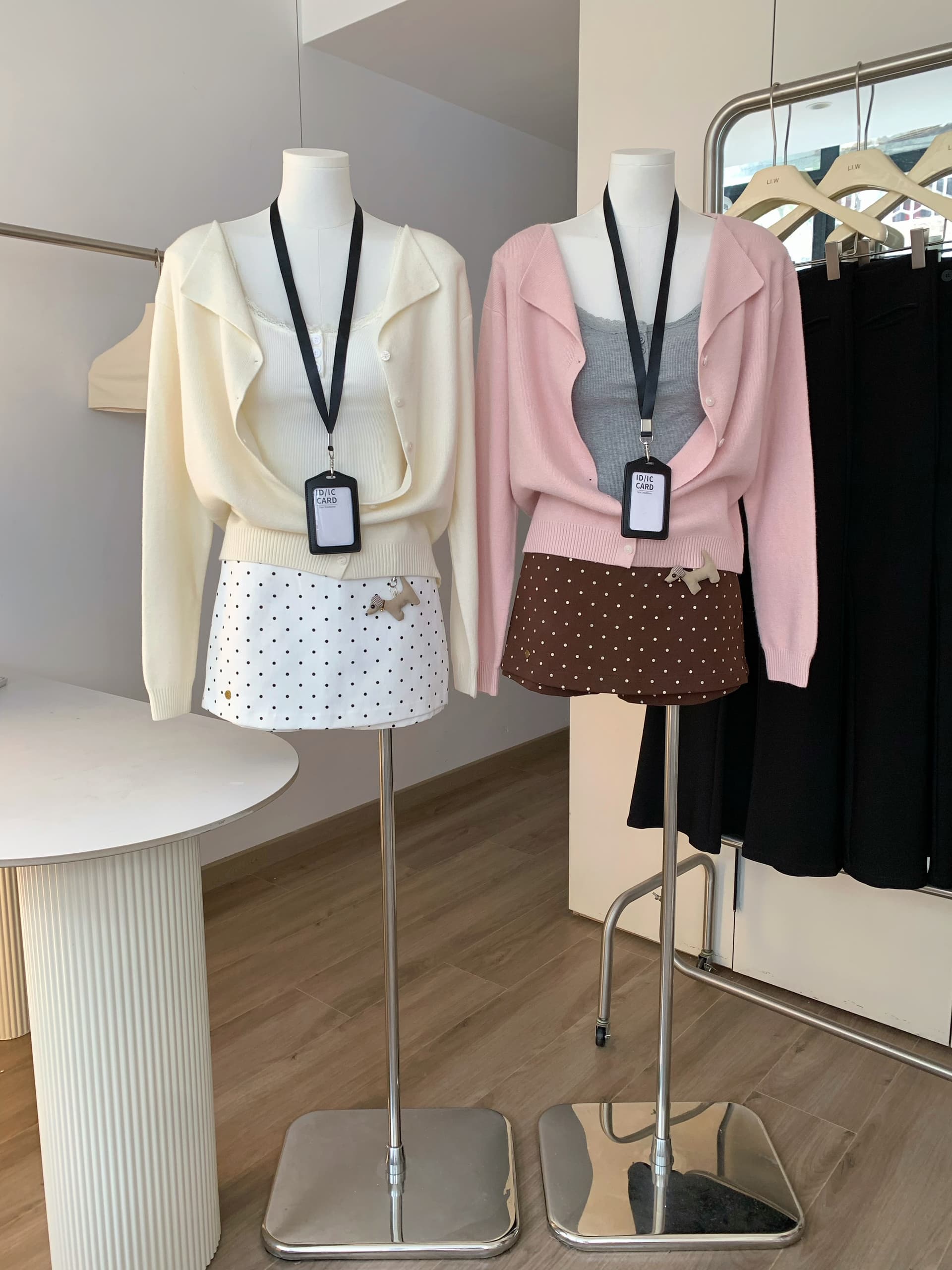 장 원자바오 달콤한 꿈 자이언트 잘 생긴 ~ 중 V넥 핑크색 인사이드 가져 가라. 니트 스웨터 맨위 여성 2025 새로운 가을 겨울 다용도 상세 이미지 1
