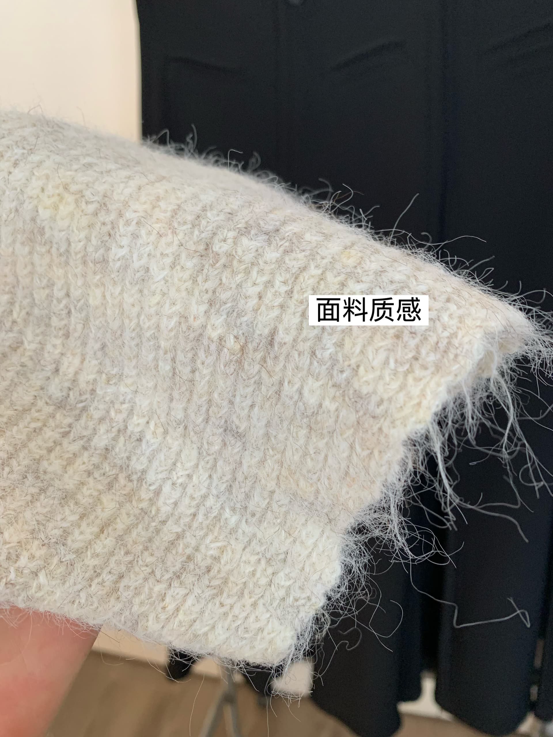 한 부서 느긋한 바람 스웨터 오픈 가디건 여성 몸매 가꾸기 슬림해 보이는 튜브탑 슬립 드레스 세트 상세 이미지 10