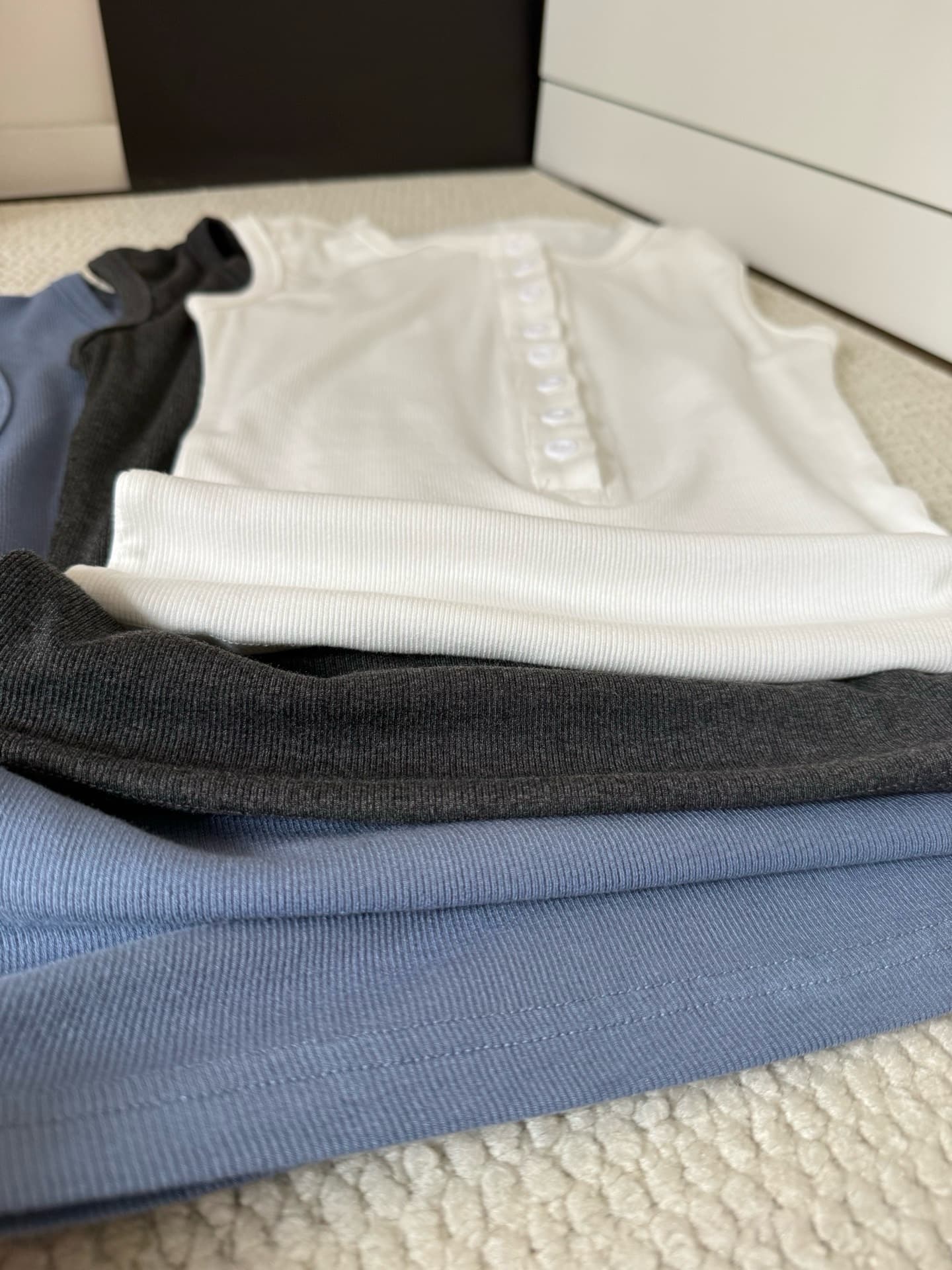skk store 지연 남쪽 구멍 일기 분위기 여름 기타 버클 헨리 칼라 단어 조끼 맨위 민소매 작은 셔츠 상세 이미지 12