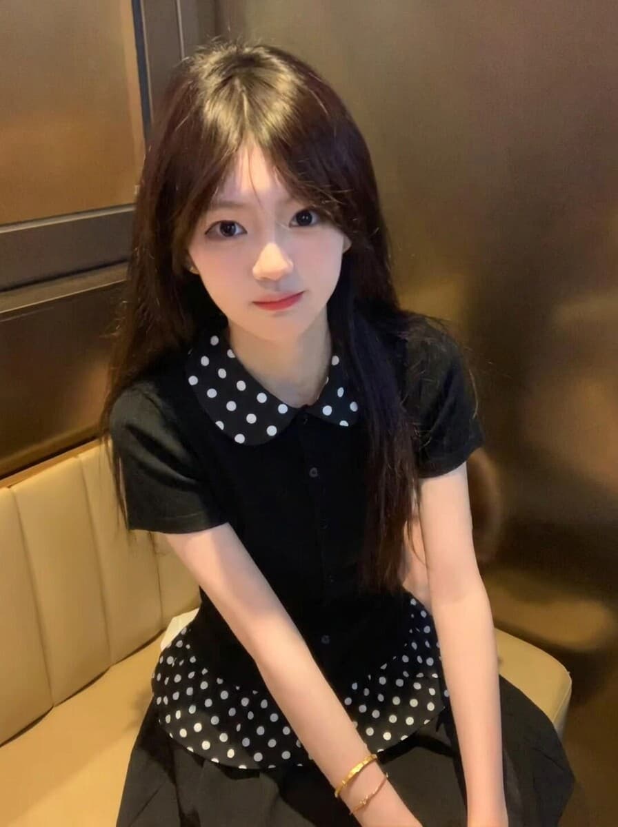 한국 대외 무역 구매 캐주얼 패션 빅 사이즈 패치워크 폴로 칼라 몸매 가꾸기 티셔츠 여성 의류 2026 새로운 여름 맨위 상세 이미지 2