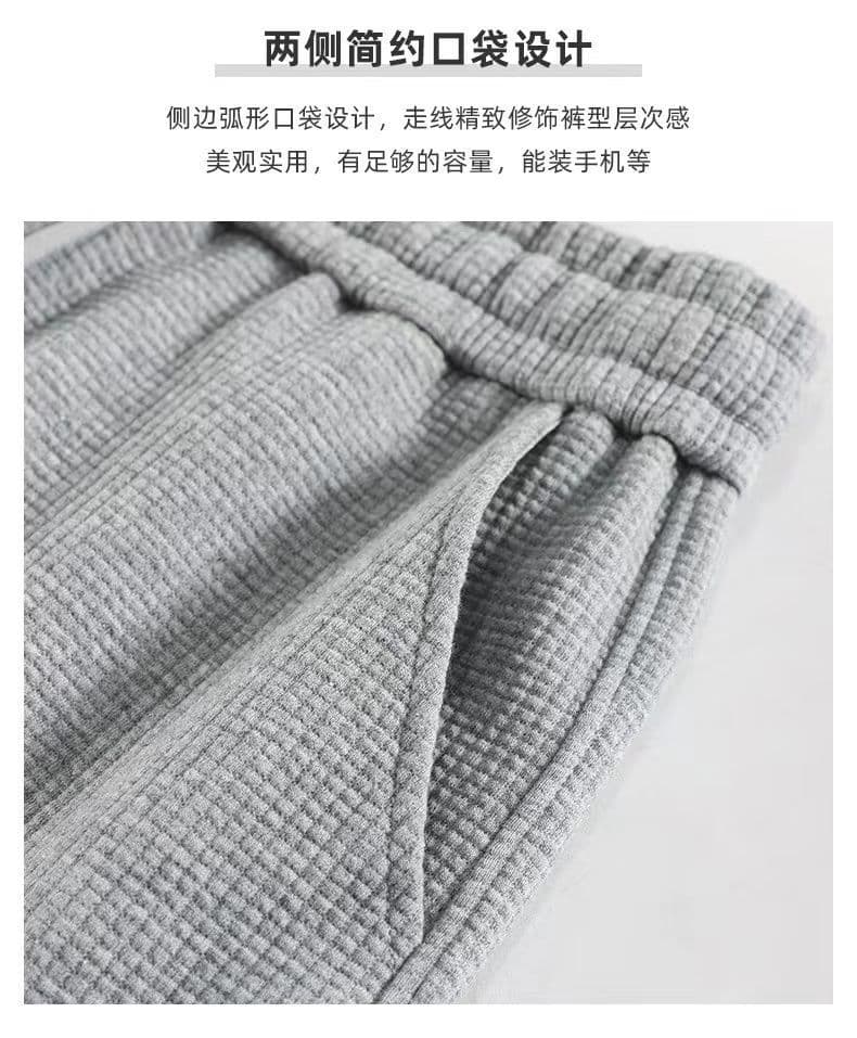 루즈핏 도루 센스 바지 2026 새로운 봄 가을 운동 스트레이트 팬츠 편안함 캐주얼 긴 바지 상세 이미지 9