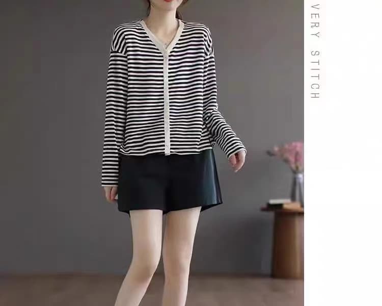 레트로 모래 워시 면 린넨 스트레이트 팬츠 여성 여름 루즈핏 다용도 오부 바지 반바지 상세 이미지 8