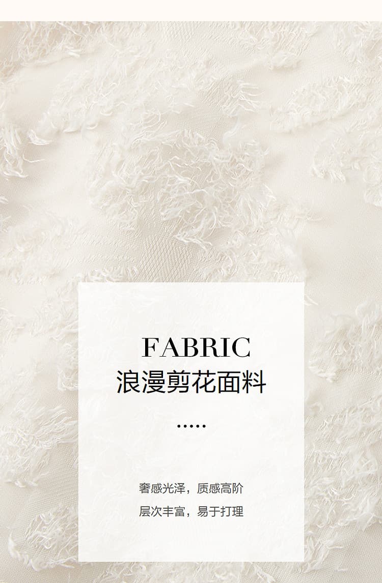 유럽 만약 바람 페이크 레이어드 여름 얇고 가벼운 느긋한 3 차원 전단 꽃 없음 허리 선 스트레이트 플리츠 여성 드레스 상세 이미지 9