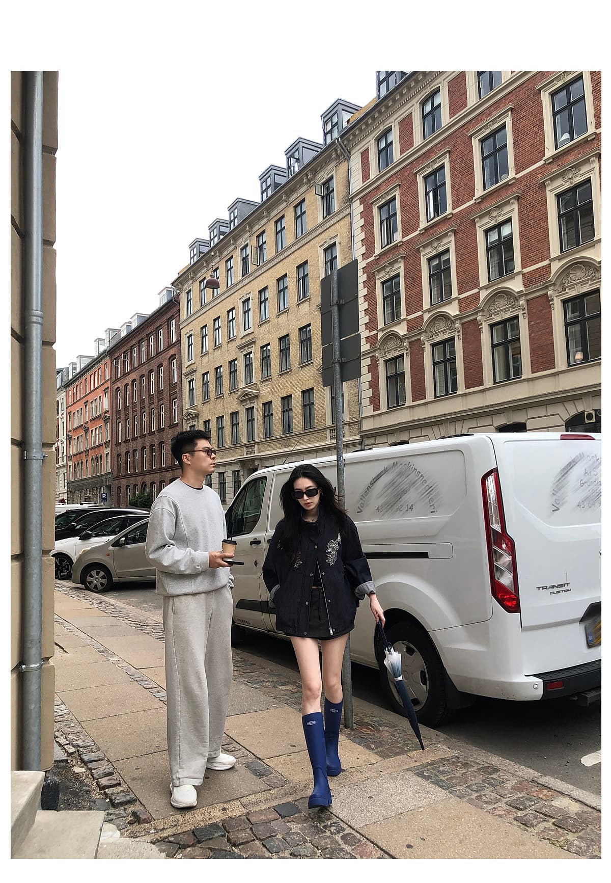 여름 시 면 사선 무늬 무거운 작업 꽃무늬 자수 원색 데님 여성 코트 이른 가을 스탠드 칼라 가을 어깨 의류 상세 이미지 35