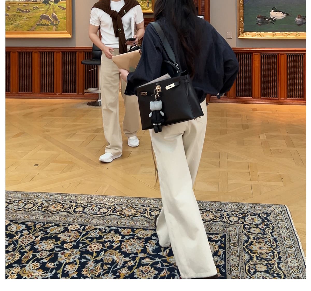 여름 시 면 사선 무늬 무거운 작업 꽃무늬 자수 원색 데님 여성 코트 이른 가을 스탠드 칼라 가을 어깨 의류 상세 이미지 47