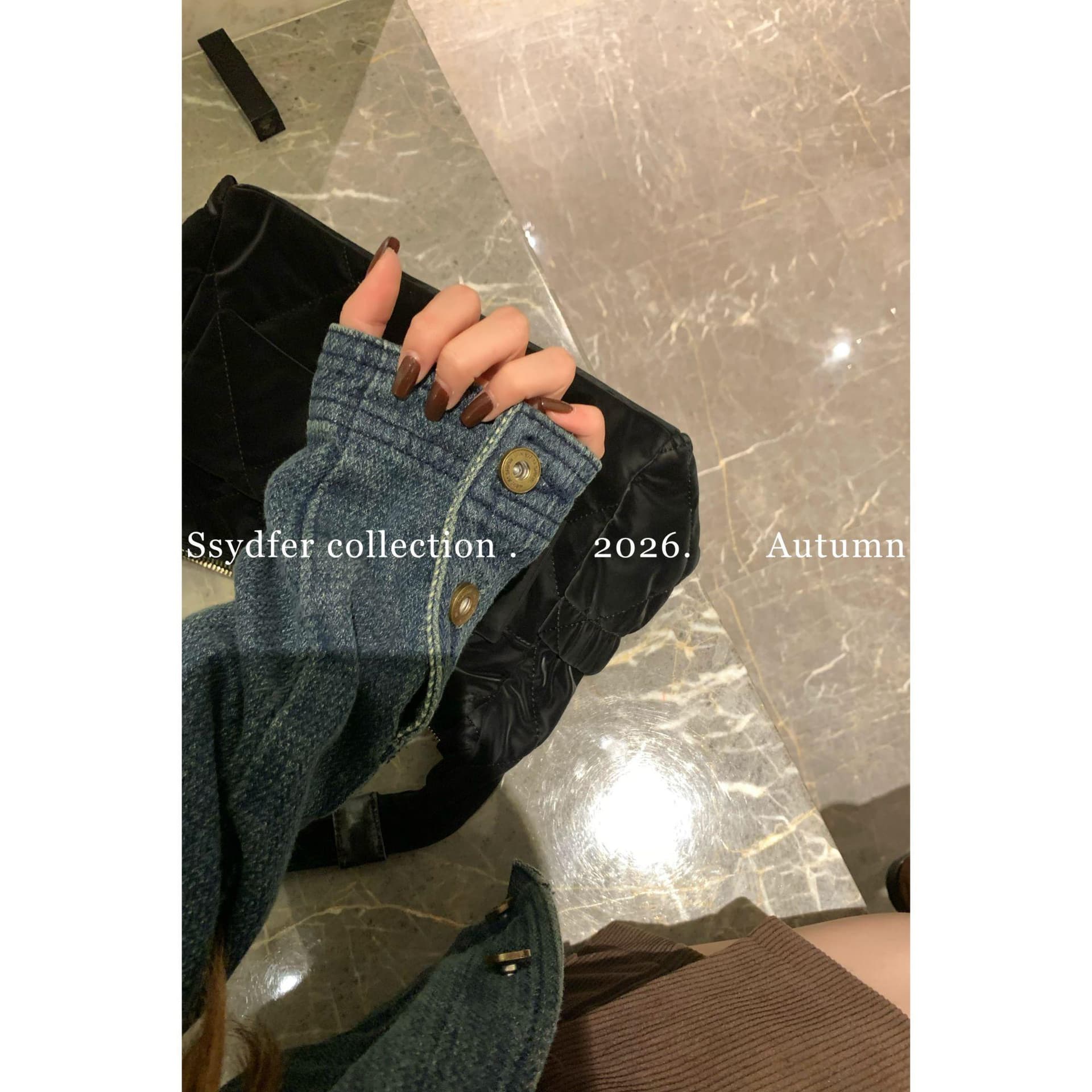 ssydfer 시 드니 로밍 레트로 워싱 데님 재킷 루즈핏 프로필 모양 품격 패션 다용도 작은 대중 상세 이미지 15