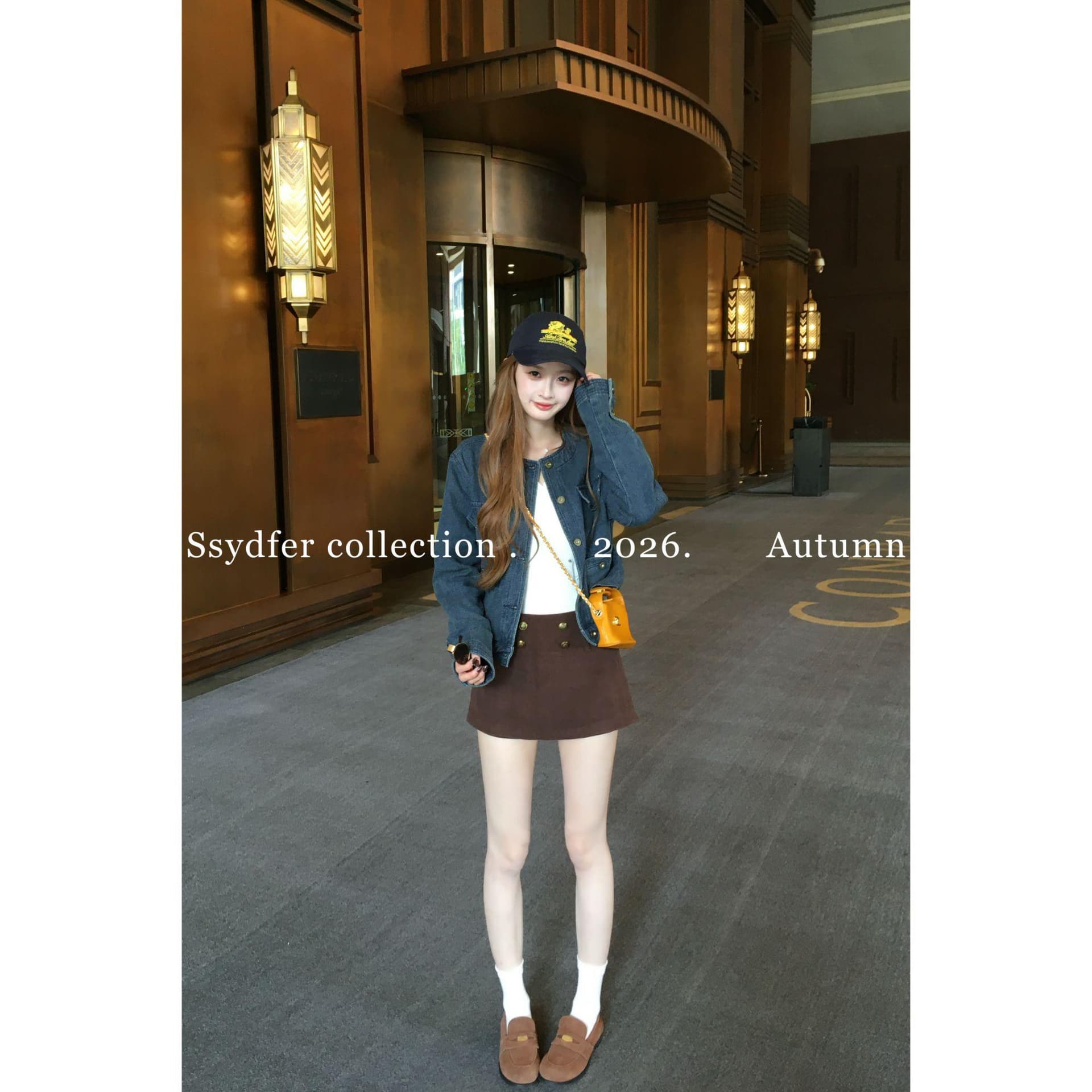 ssydfer 시 드니 로밍 레트로 워싱 데님 재킷 루즈핏 프로필 모양 품격 패션 다용도 작은 대중 상세 이미지 16