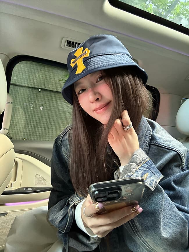here yaya shop 분위기 도서관 세련된 좋은 bi 입력 레트로 무거운 작업 워싱 작은 에디션 데님 재킷 상세 이미지 6