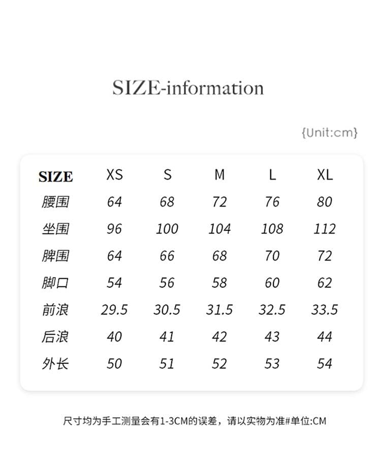아메리칸 레트로 하이웨이스트 루즈핏 다용도 고양이 반드시 배색 도보 선 바지 오부 바지 스트레이트 청바지 여성 상세 이미지 4