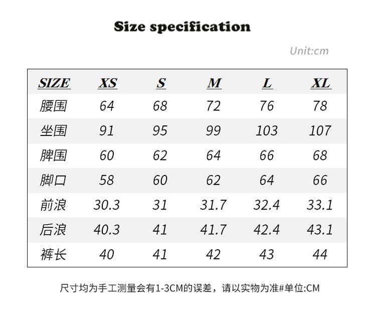 아메리칸 레트로 하이웨이스트 루즈핏 와이드 레그 팬츠 주머니 워크웨어 팬츠 다용도 슬림해 보이는 반바지 청바지 여성 상세 이미지 4