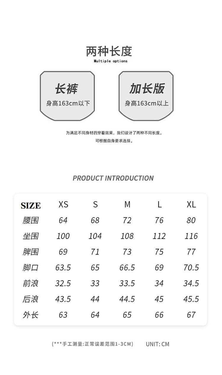 아메리칸 레트로 루즈핏 와이드 레그 팬츠 다용도 외국 가스 이후 부서 버클 디자인 센스 7부 바지 청바지 여성 새로운 상세 이미지 4