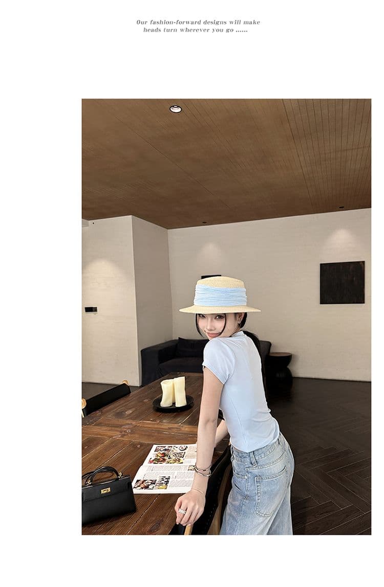 아메리칸 레트로 하이웨이스트 루즈핏 마이크로 나팔 바지 그라데이션 다용도 도루 센스 청바지 여성 봄 여름 새로운 상세 이미지 21