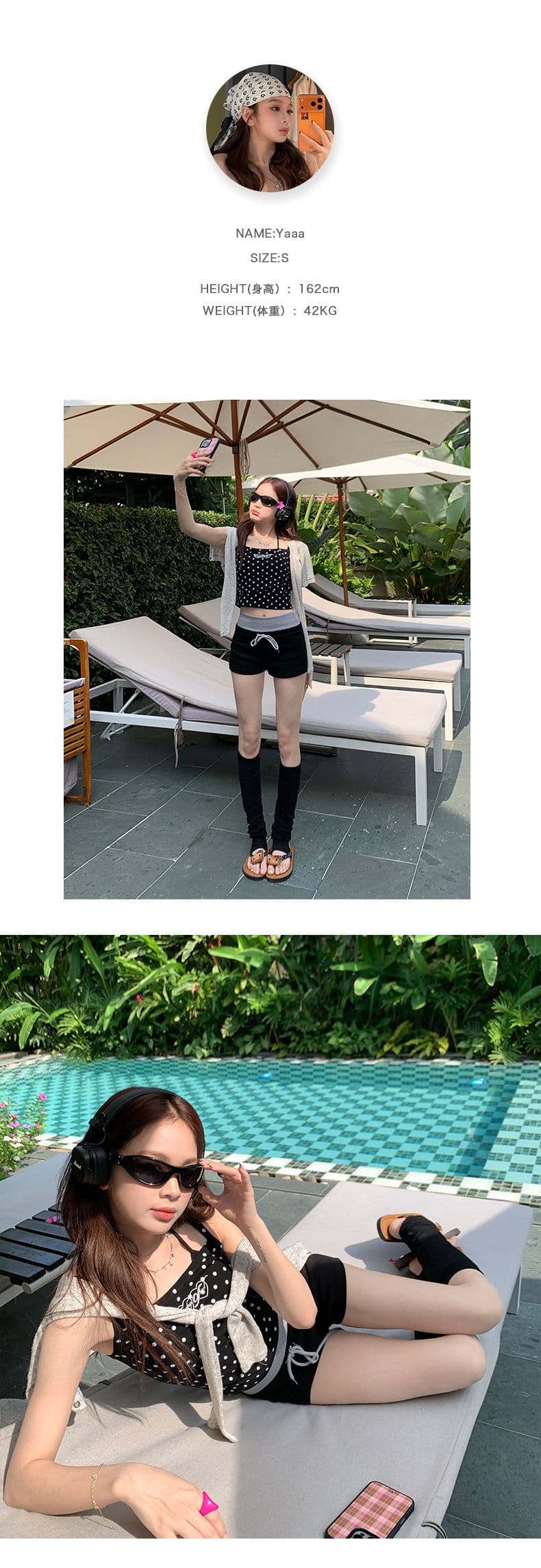 한 부서 빛 사람들 센스 남쪽 법 휴일 단순한 가정 센스 회색 검정색 패치워크 색상 와 성별 캐주얼 반바지 상세 이미지 4