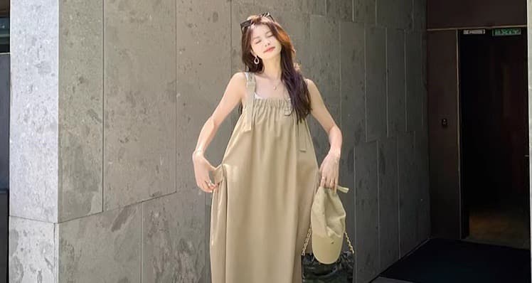 질량 지금 지금 신제품 2026 달콤함 숙녀 연령 감소 루즈핏 한국 스타일 워크웨어 출산 착용 드레스 상세 이미지 10