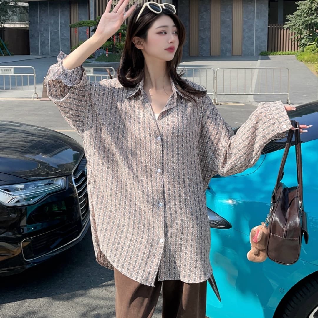 미니멀리즘 다용도 패션 여성 새로운 긴팔 트렌드 일상 하라주쿠 봄 문예 청춘 인기 트렌디 이미지 5