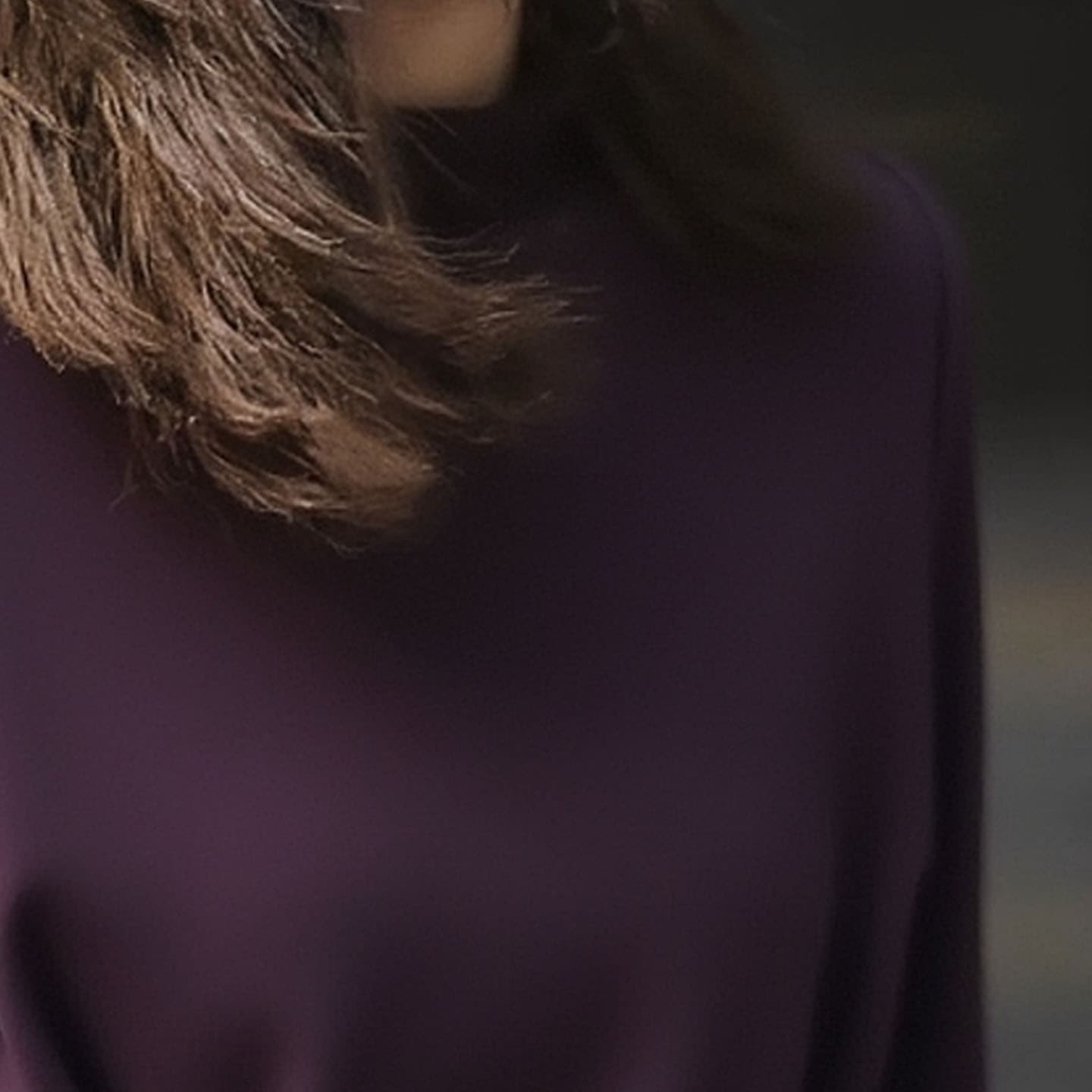 가을 의상 새로운 분위기 센스 보라색 맨위 인터넷 유명인 폭발 인기 착용 가져 가라. 빛 요리 한 고급 센스 허리 수축 기본 셔츠 이미지 5