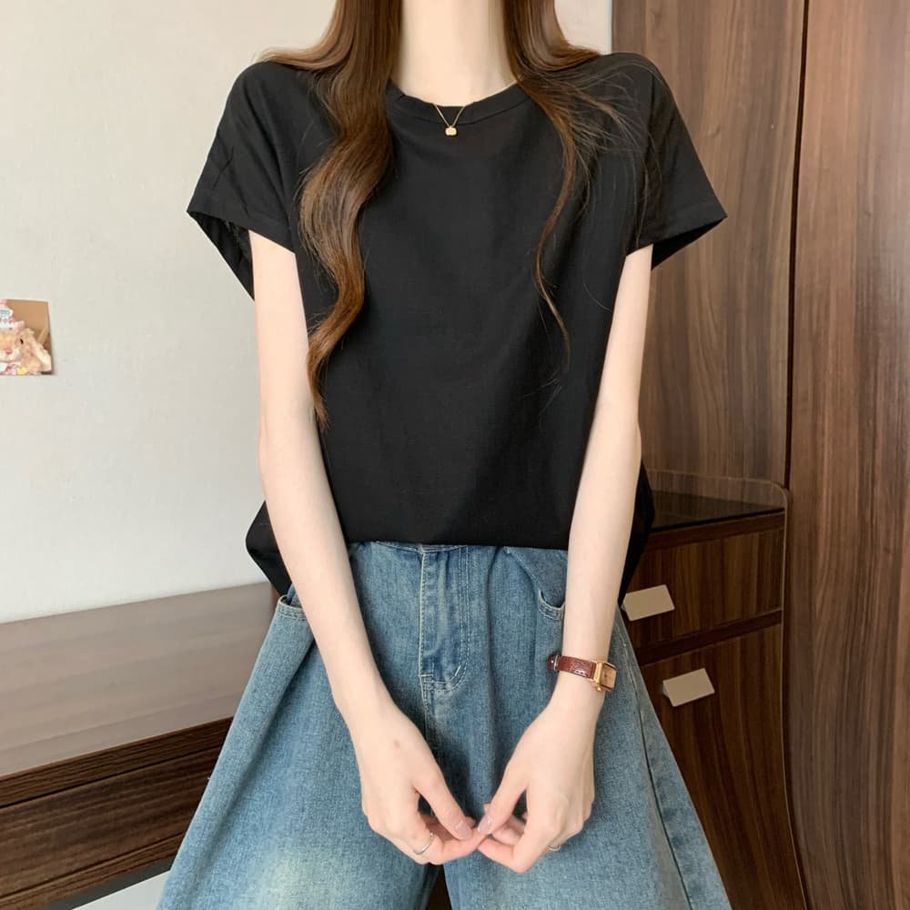 실사 여름 드레스 새로운 일본식 레트로 아마 빅 사이즈 여성 의류 빛 럭셔리 미니멀리즘 품격 문예 화이트 셔츠 상세 이미지 20