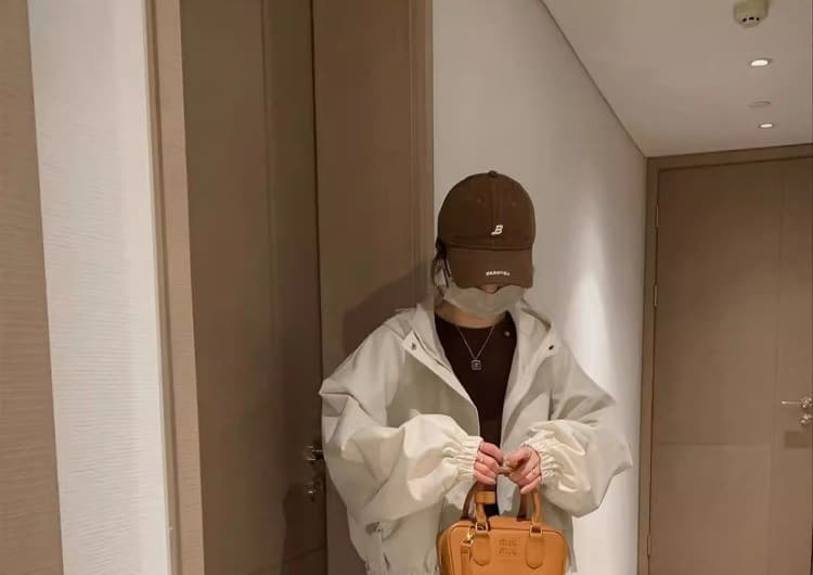 가을 겨울 의류 새로운 패션 워크웨어 자켓 루즈핏 쇼트 스타일 재킷 맨위 작은 키 후드 여성 코트 상세 이미지 3