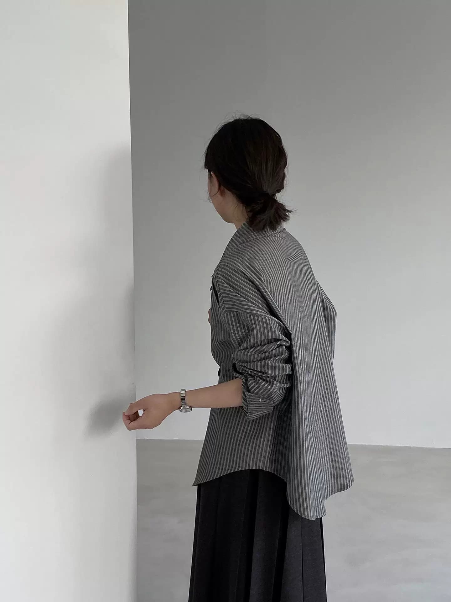 가을 의상 새로운 고급 센스 얇은 스타일 긴팔 자외선 차단 외부 가져 가라. 셔츠 맞춤 고유 한 아름다운 프린트 맨위 상세 이미지 12