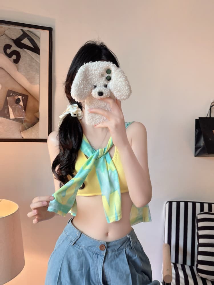 실사 감소되지 않음 여름 얇은 스타일 망사 자외선 차단 블라우스 알파벳 프린트 루즈핏 긴팔 티셔츠 상세 이미지 21