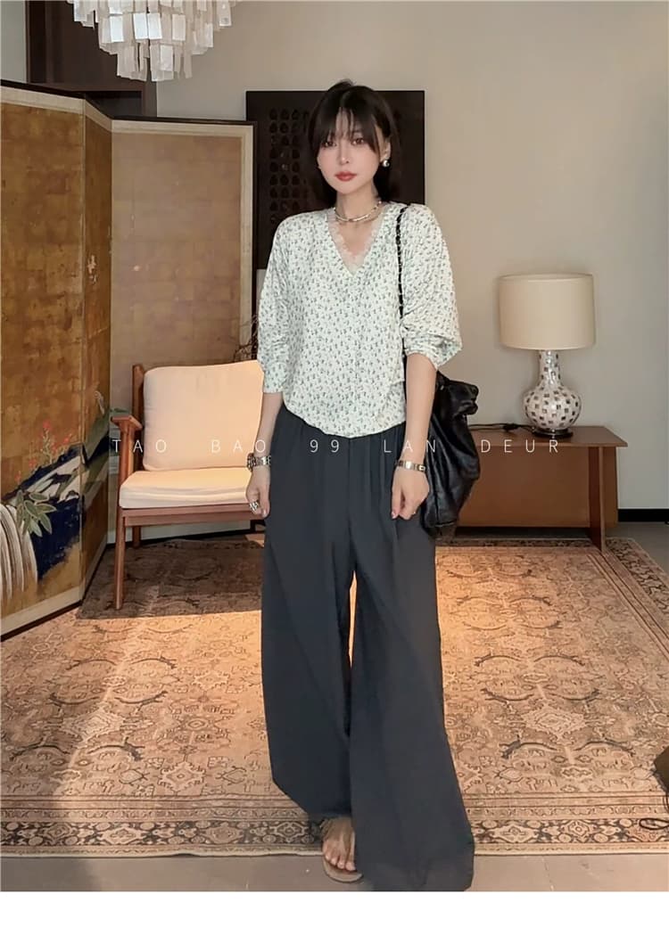 패션 다용도 루즈핏 슬림해 보이는 도루 센스 스트레이트 팬츠 아이들 상세 이미지 10
