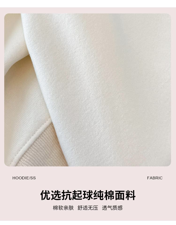 실사 2026 이른 가을 새로운 학원 스타일 레이스 해군 칼라 부드러운 찹쌀 작은 곰 루즈핏 쇼트 스타일 달콤함 풀오버 스웨트셔츠 상세 이미지 6