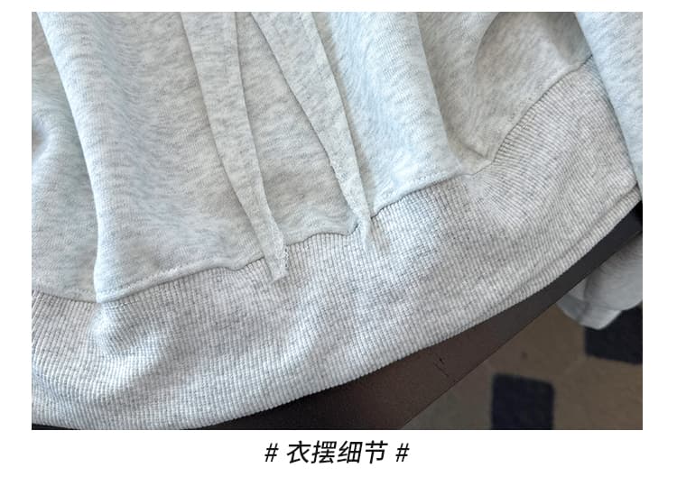 실사 2026 이른 가을 새로운 학원 스타일 레이스 해군 칼라 부드러운 찹쌀 작은 곰 루즈핏 쇼트 스타일 달콤함 풀오버 스웨트셔츠 상세 이미지 23
