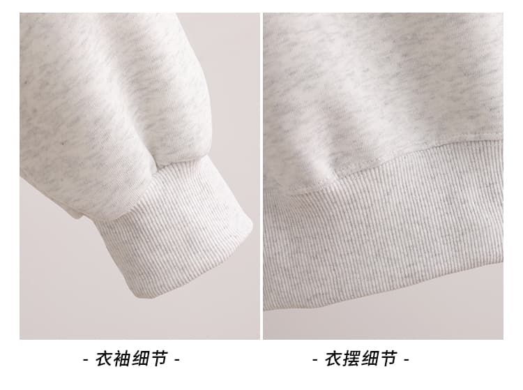 실사 학원 스타일 배색 POLO 칼라 넥타이 자수 알파벳 풀오버 스웨트셔츠 여성 짧은 루즈핏 긴팔 맨위 상세 이미지 22