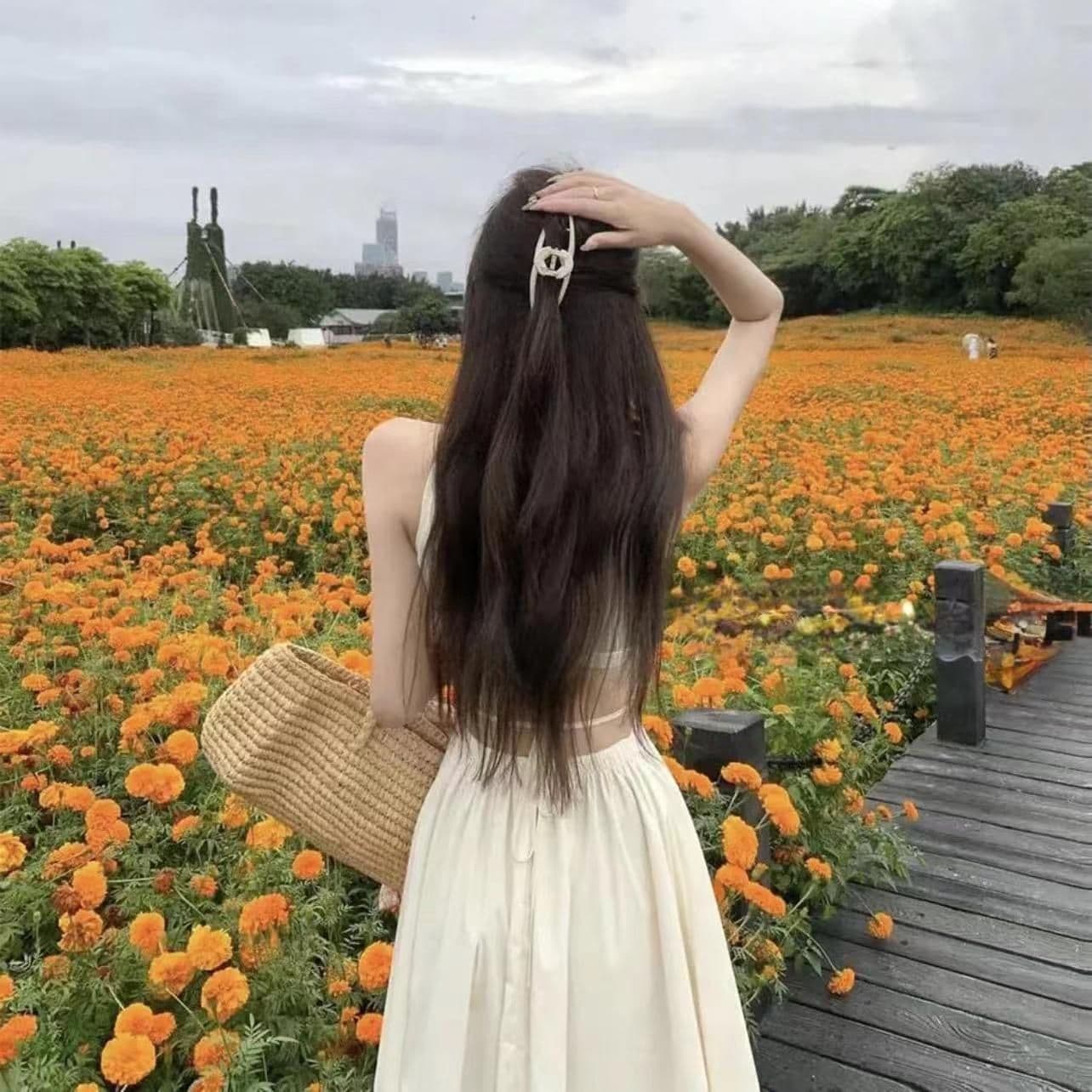 순수한 욕망 바람 그는 벤 허리 수축 슬림해 보이는 첫사랑 롱 스커트 슈퍼 요정 해변가 여행 휴가 필수 허리 홀로우 아웃 드레스 상세 이미지 3