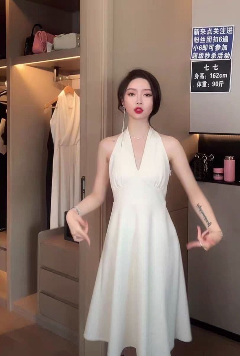 슬립 행침 목 해변가 여행 휴가 옷 해변 드레스 아이들 여름 롱 스커트 삼아 여행 착용 가져 가라. 드레스 상세 이미지 16