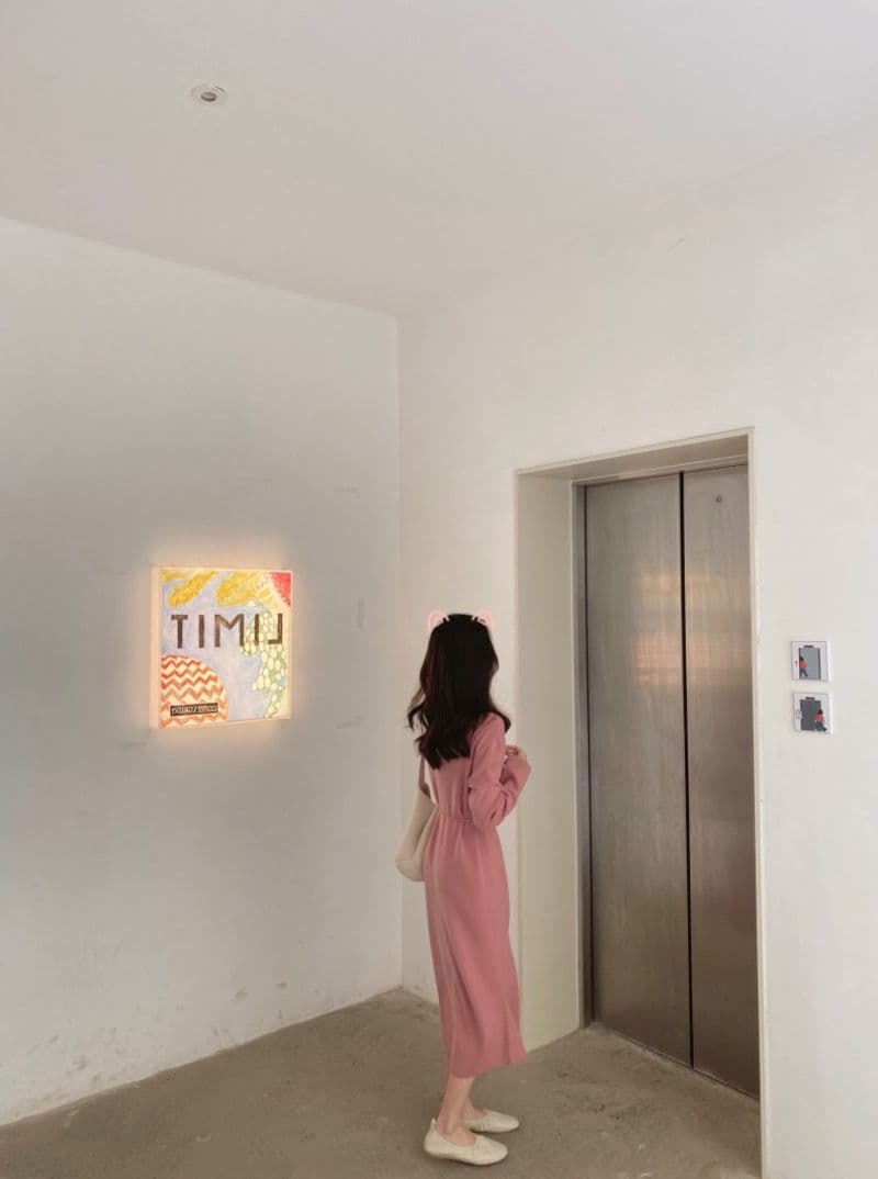 이른 가을 드레스 긴팔 루즈핏 슬림해 보이는 인사이드 가져 가라. 니트 원피스 프랑스식 부드러운 바람 롱 코트 치마 상세 이미지 20