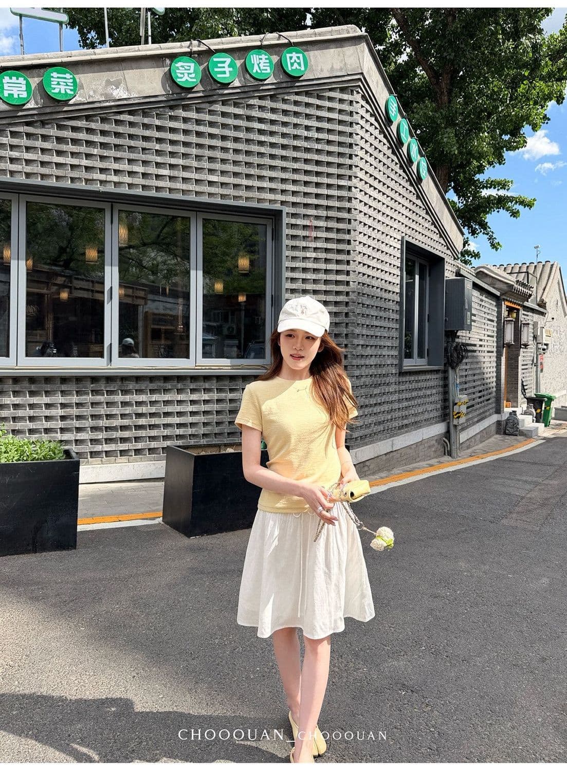 레이스 조각 탑 그램 하프 치마 여성 2026 봄 가을 새로운 반신 스커트 미니멀리즘 품격 화이트 5 점 치마 상세 이미지 24