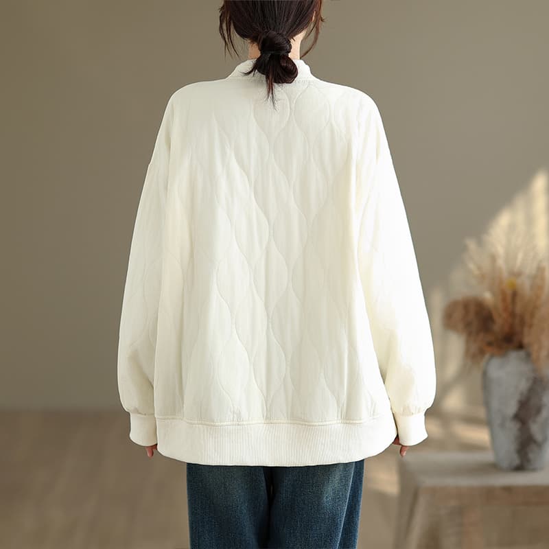 실사 작은 대중 다크 바람 누비 이불의 재료 솔기 솜을 넣은 후드티 루즈핏 캐주얼 둘 색상 인사이드 가져 가라. 경량 보온 맨위 이미지 4