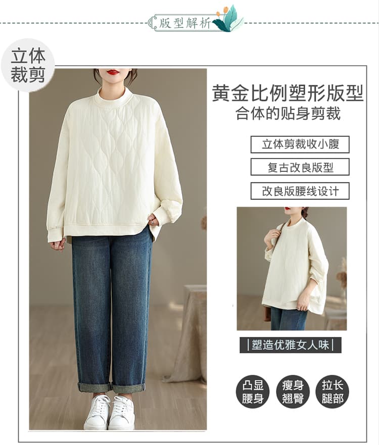 실사 작은 대중 다크 바람 누비 이불의 재료 솔기 솜을 넣은 후드티 루즈핏 캐주얼 둘 색상 인사이드 가져 가라. 경량 보온 맨위 상세 이미지 3