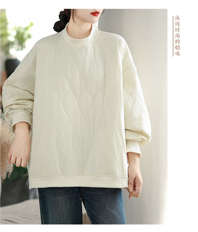 실사 작은 대중 다크 바람 누비 이불의 재료 솔기 솜을 넣은 후드티 루즈핏 캐주얼 둘 색상 인사이드 가져 가라. 경량 보온 맨위 상세 이미지 10