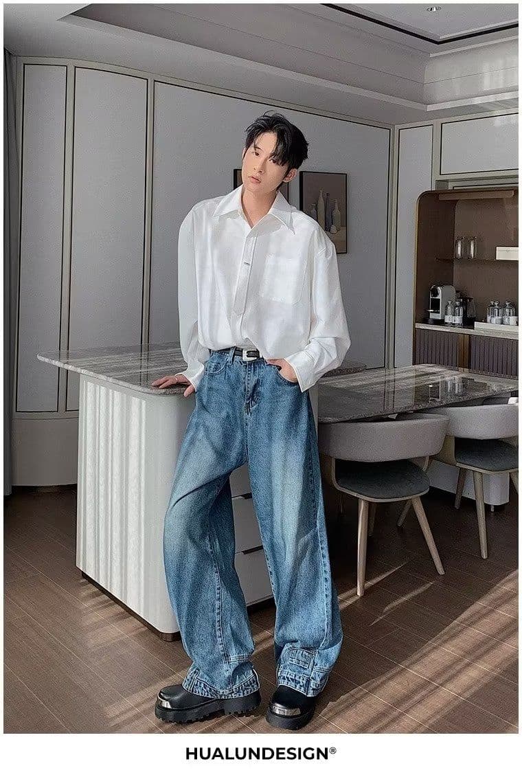 2026 새로운 긴팔 디자인 센스 작은 대중 셔츠 빛 요리 한 바람 남성 의류 맨위 봄 고급 빅 사이즈 재킷 상세 이미지 18