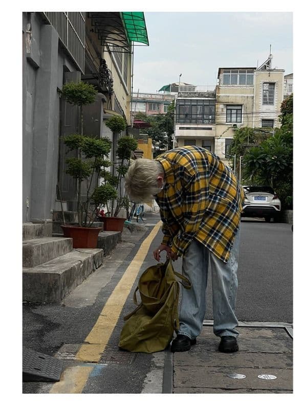 2026 새로운 자수 봄 레트로 캐주얼 다용도 셔츠 남자 셔츠 맨위 재킷 상세 이미지 9