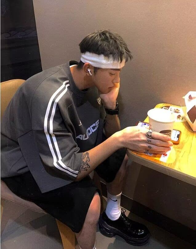 2026 새로운 무거운 청소년 운동 바람 평행 막대 측면 기사 남녀 여름 캐주얼 루즈핏 기본 셔츠 맨위 상세 이미지 35