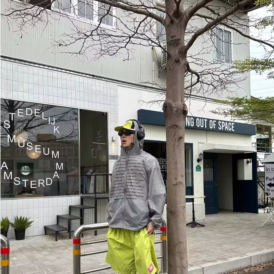 2026 새로운 여름 캐주얼 재킷 자켓 작은 샤넬 스타일 재킷 디자인 센스 자외선 차단 의류 커플 맨위 이미지 3