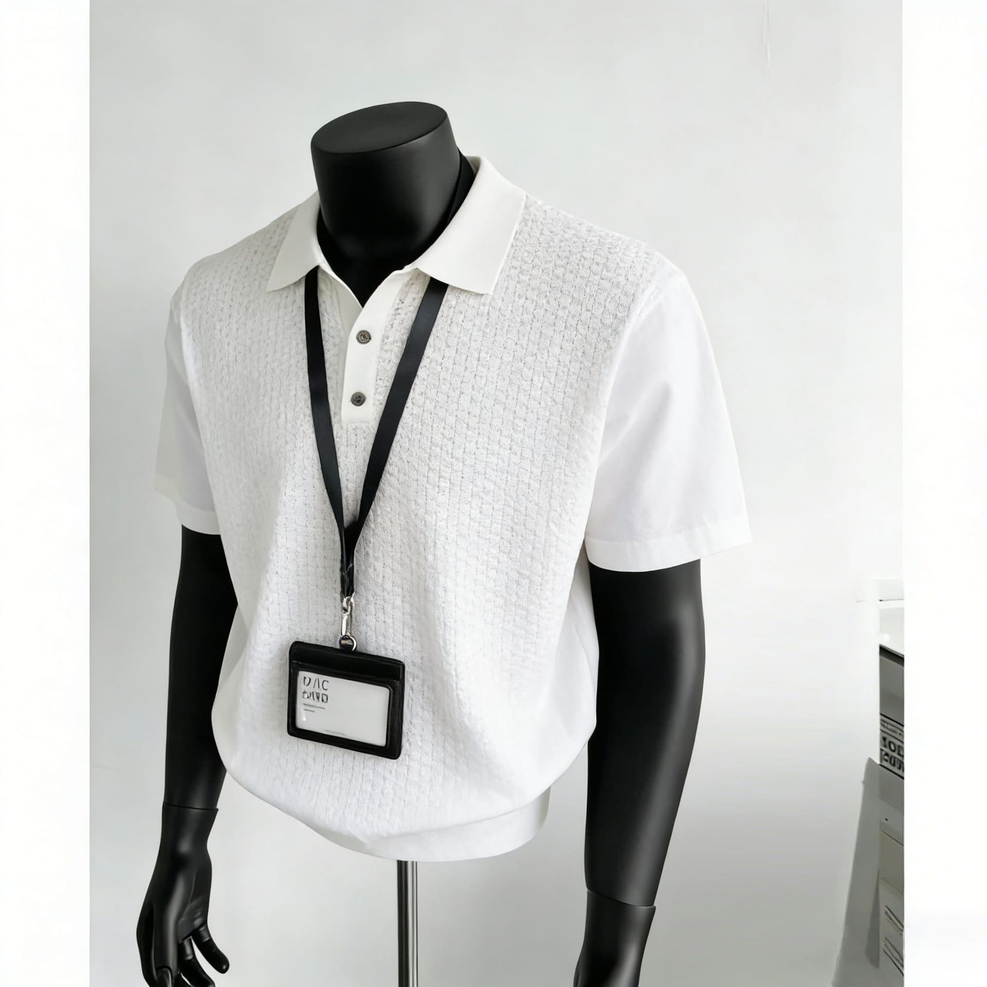 2026 새로운 반팔 여름 POLO 칼라 반팔 티셔츠 남자 아메리칸 레트로 cleanfit 폴로 칼라 니트 스웨터 맨위 이미지 4